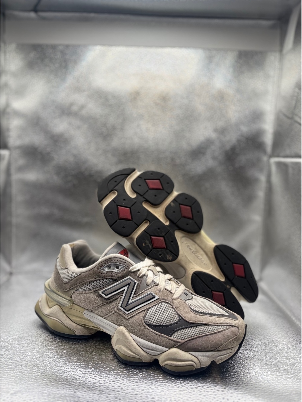 New balance 9060 rain cloud grey